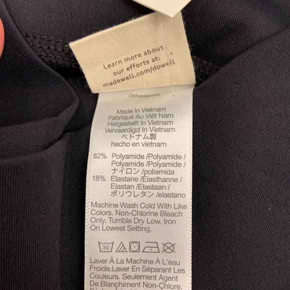 Madewell Women's MWL Form High-Rise 25" Leggings Tights NB877 Black Size M - Picture 4 of 7